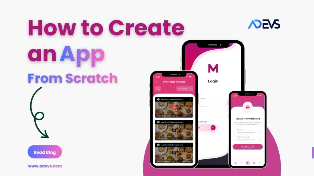 How to Create an App from Scratch 2026: 12 Steps (No-Code to full-Code)
