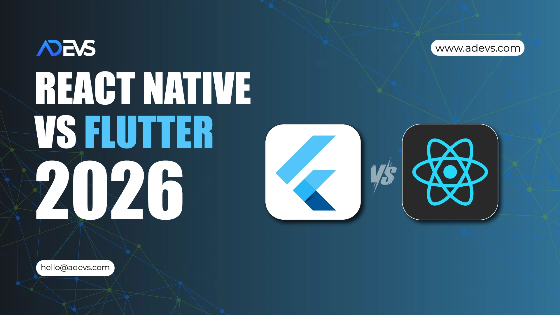 React Native vs Flutter 2026: Complete Comparison Guide (Performance, Cost, Ecosystem)