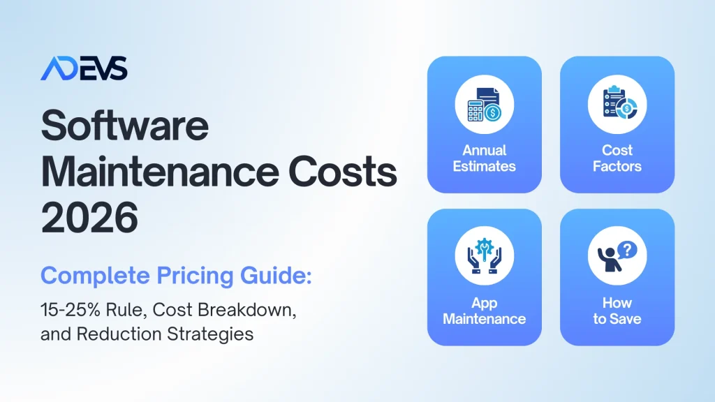 Software Maintenance Costs 2026