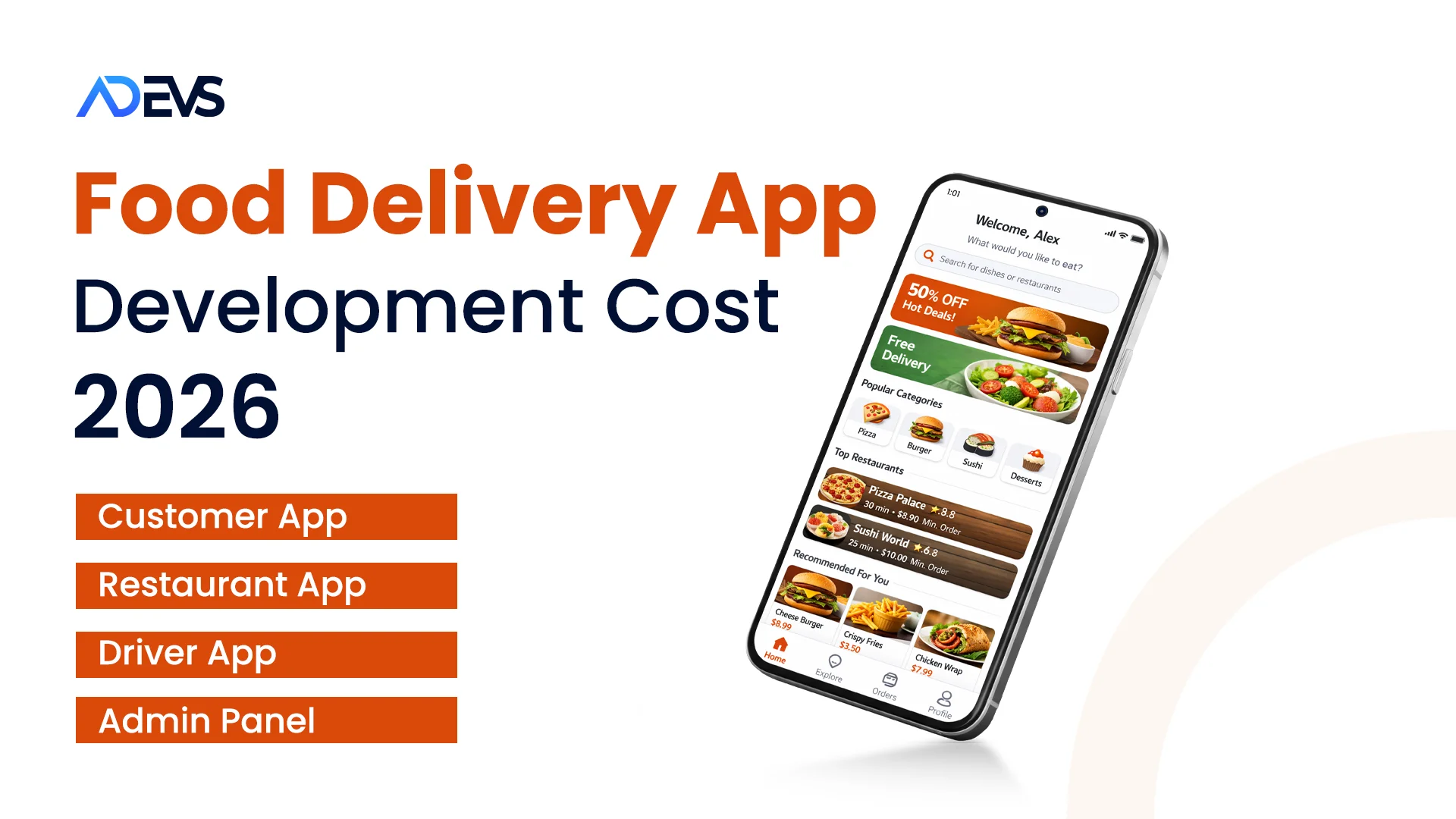 Food Delivery App Development Cost in 2026: Complete Budget Breakdown