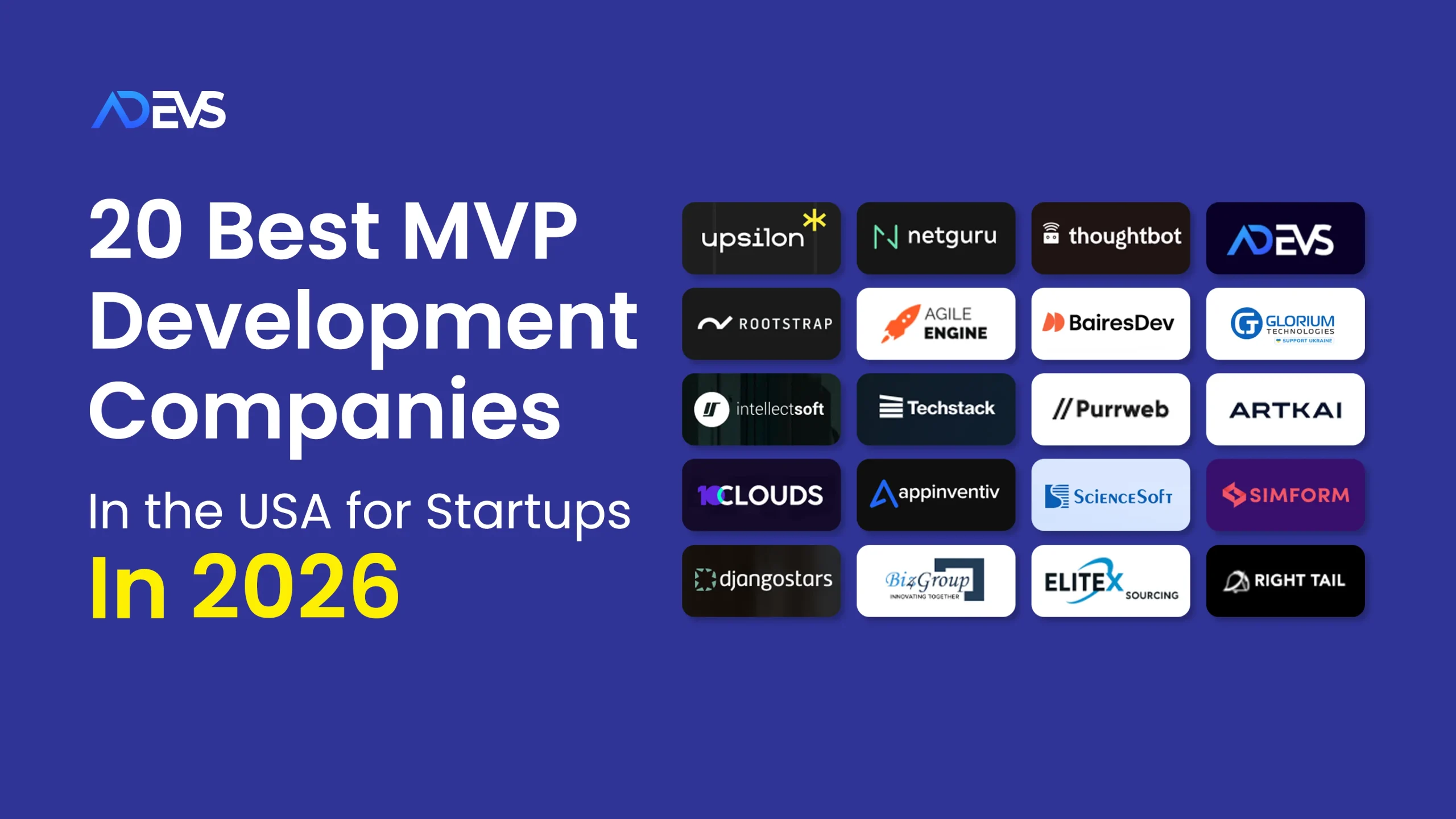 20 Best MVP Development Companies in the USA for Startups in 2026