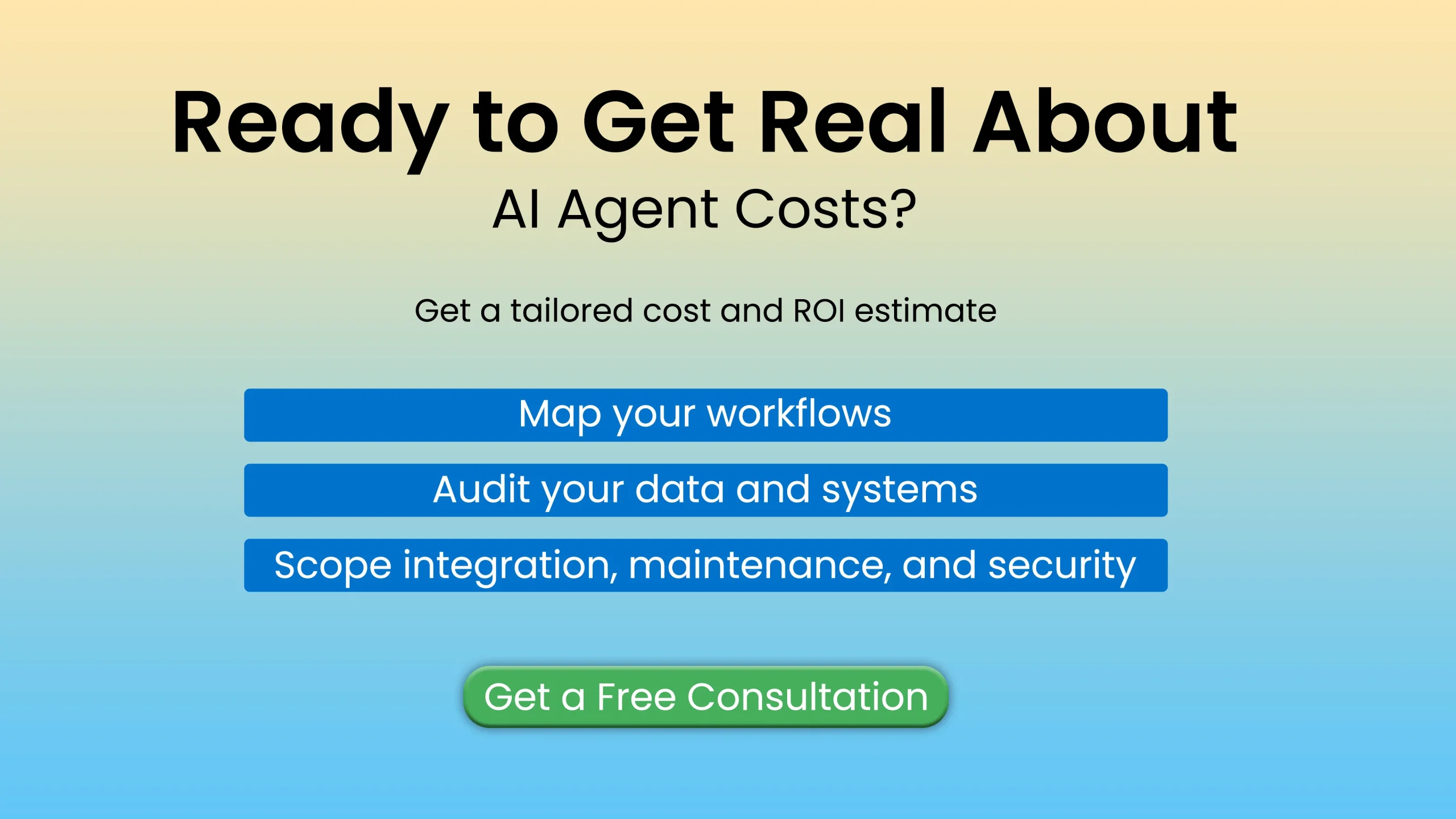 Ready to Get Real About AI Agent Costs.